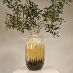Gold-Schwarz Tricolor Vase hoch 0